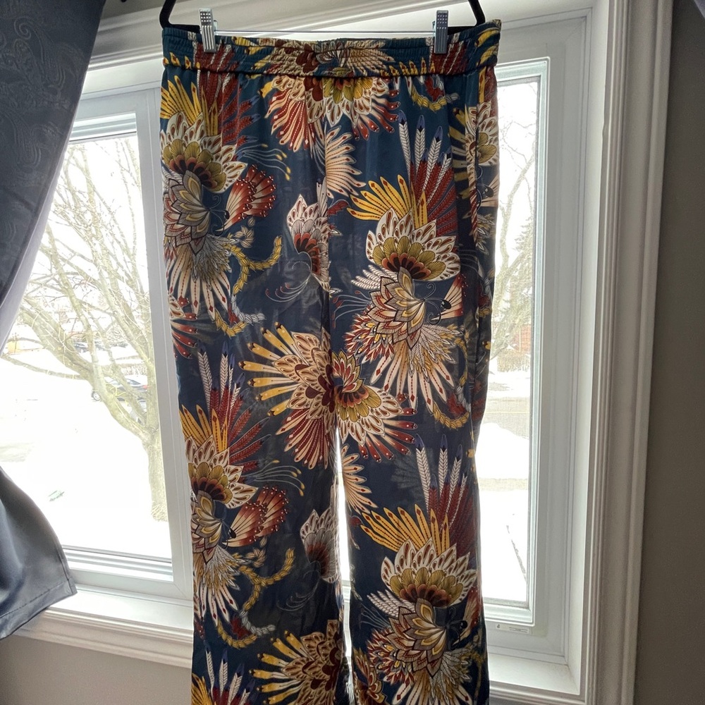Rachel Zoe Multicolor Floral Pants